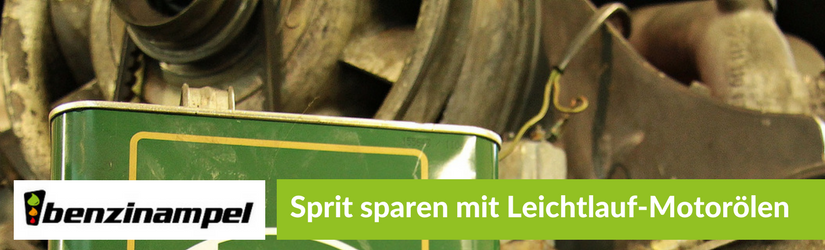 Sprit sparen mit Leichtlauf-Motorölen