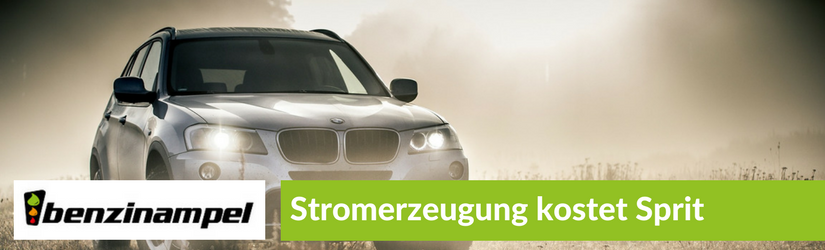 Stromerzeugung kostet Sprit