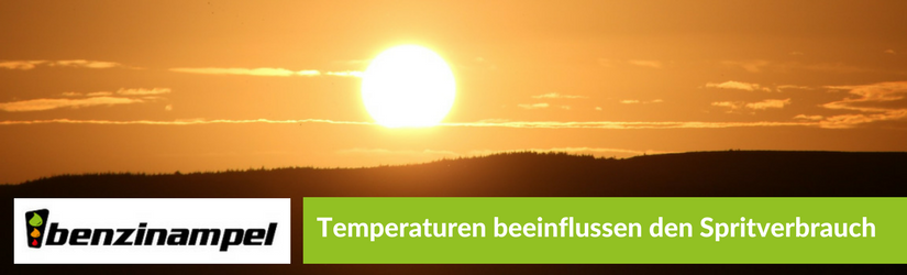 Temperaturen beeinflussen den Spritverbrauch
