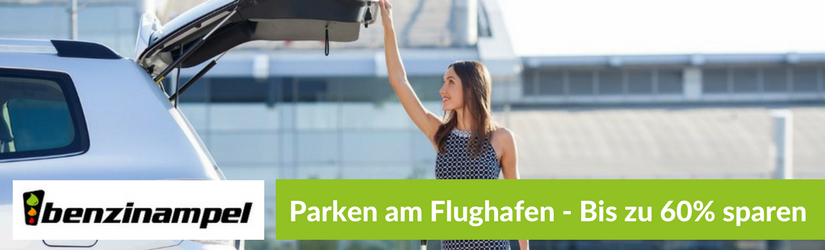 Parken am Flughafen - Bis zu 60% sparen