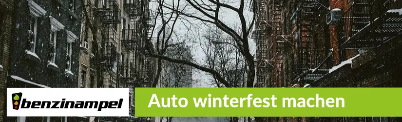 Auto winterfest machen